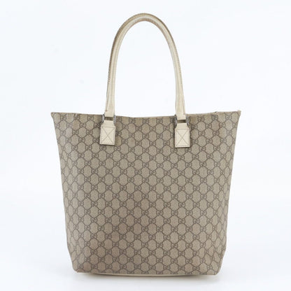 Gucci GG Supreme Leather Tote Bag Shoulder Hand — view 3