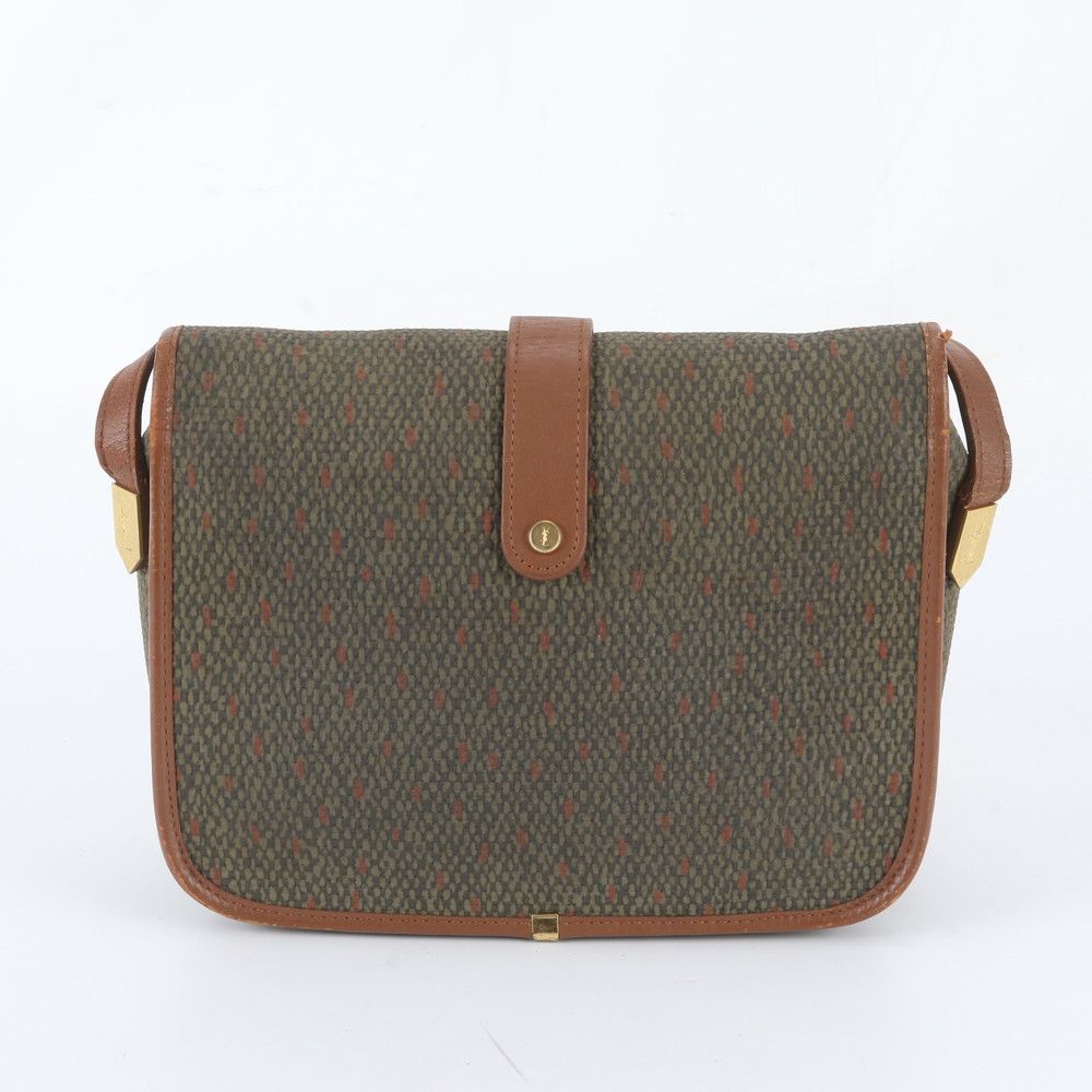 Saint Laurent Vintage YSL Leather Shoulder Bag — view 3