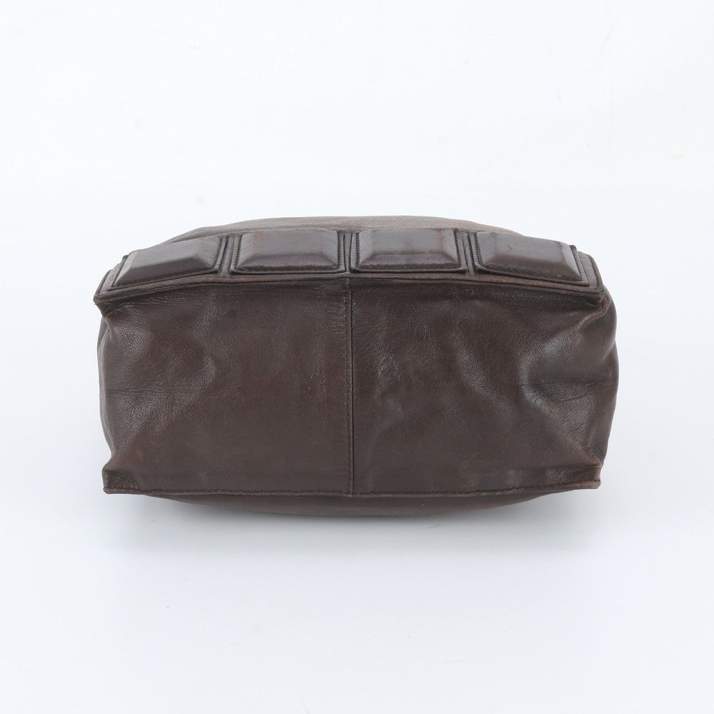 Loewe Nappa Drawstring Leather Shoulder Bag Brown — view 6