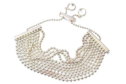 Gucci Bracelet Ball Chain Silver