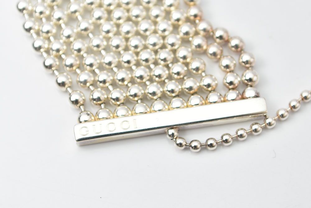 Gucci Bracelet Ball Chain Silver — view 3