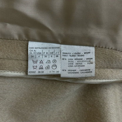 Max Mara Coat Beige Long Sleeve Winter — view 4