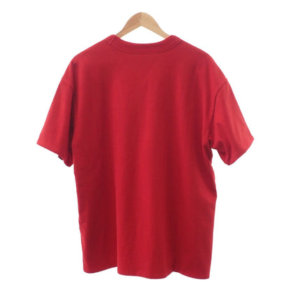 Bottega Veneta Double Layer Short Sleeve T-Shirt Cotton Red Blue S — view 2