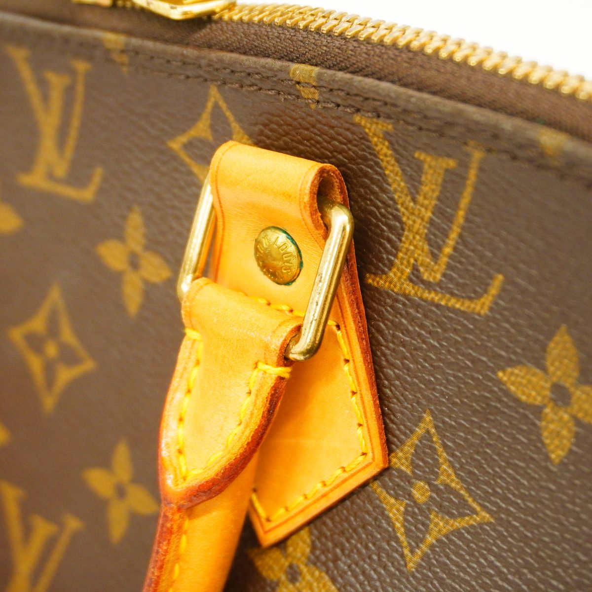 Louis Vuitton Handbag Monogram Alma Brown — view 8