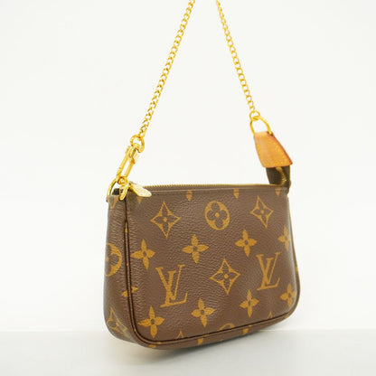 Louis Vuitton Pouch Monogram Mini Pochette Accessoires Brown — view 2