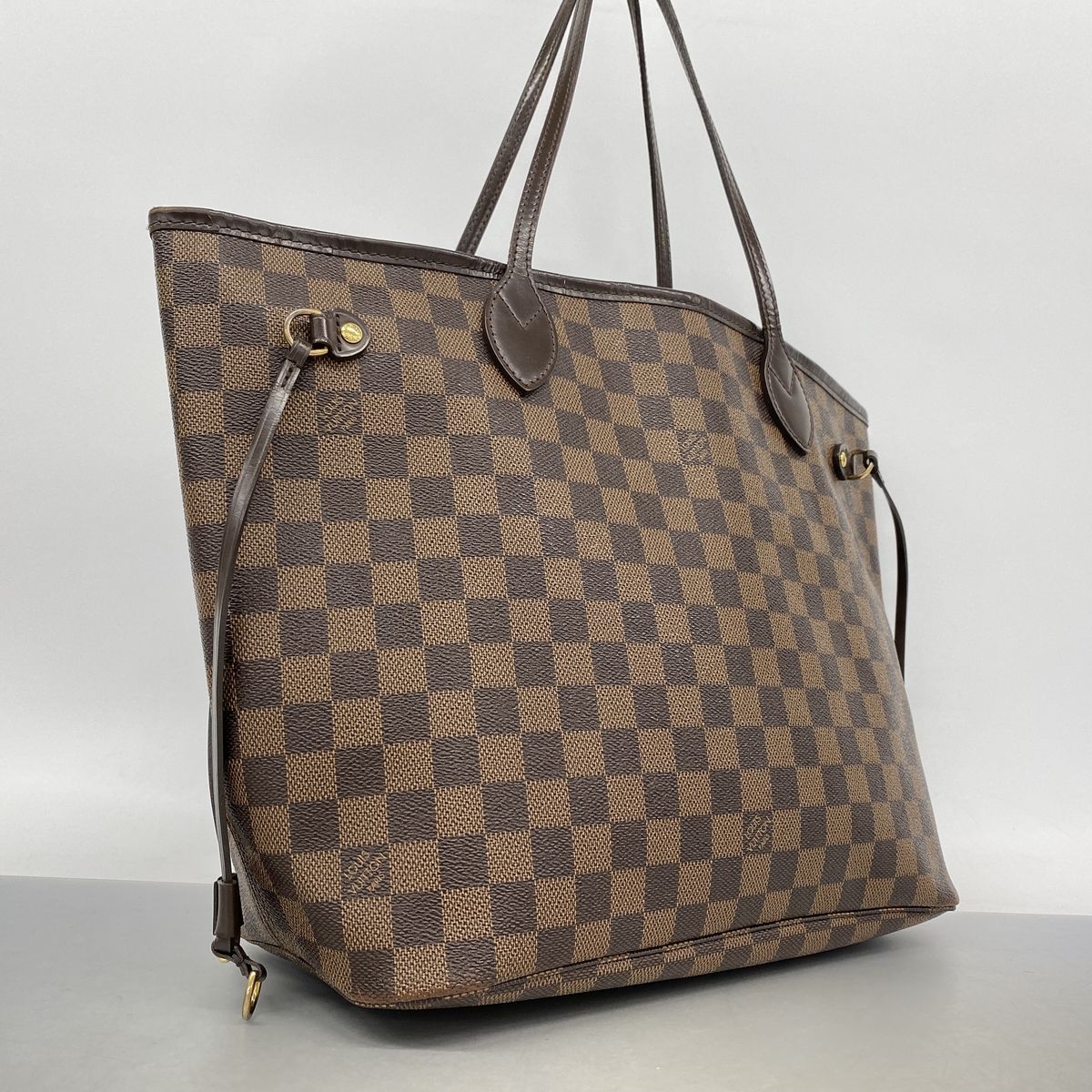 Louis Vuitton Tote Bag Damier Neverfull MM Ebene — view 2