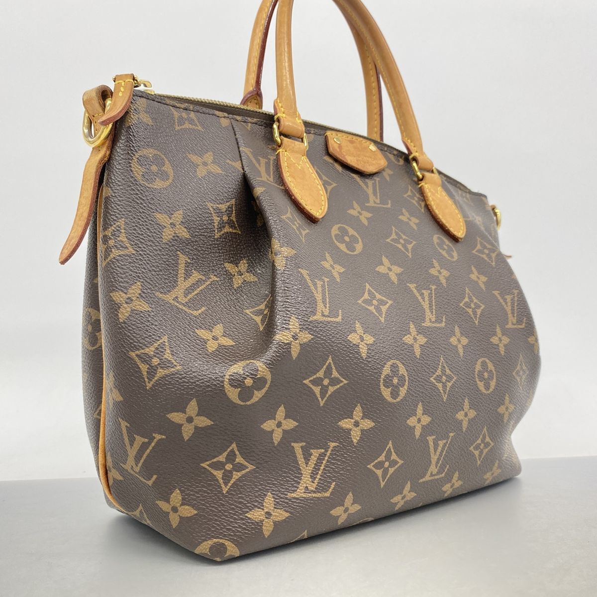 Louis Vuitton Handbag Monogram Turenne PM Brown — view 2