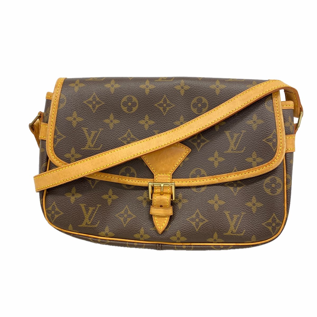 Louis Vuitton Shoulder Bag Monogram Solonge Brown