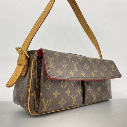 Louis Vuitton Shoulder Bag Monogram Viva Cite MM Brown — view 2