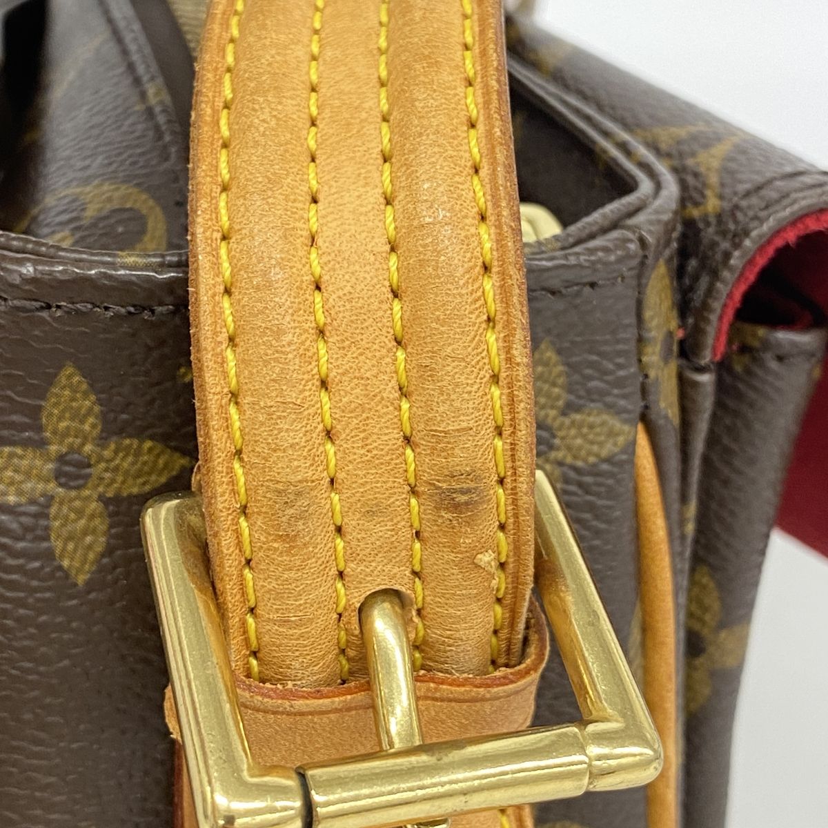 Louis Vuitton Shoulder Bag Monogram Viva Cite MM Brown — view 8