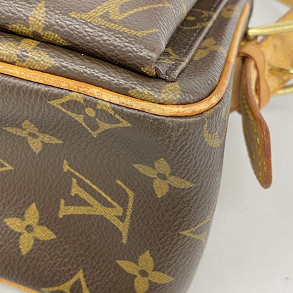 Louis Vuitton Shoulder Bag Monogram Viva Cite MM Brown — view 7