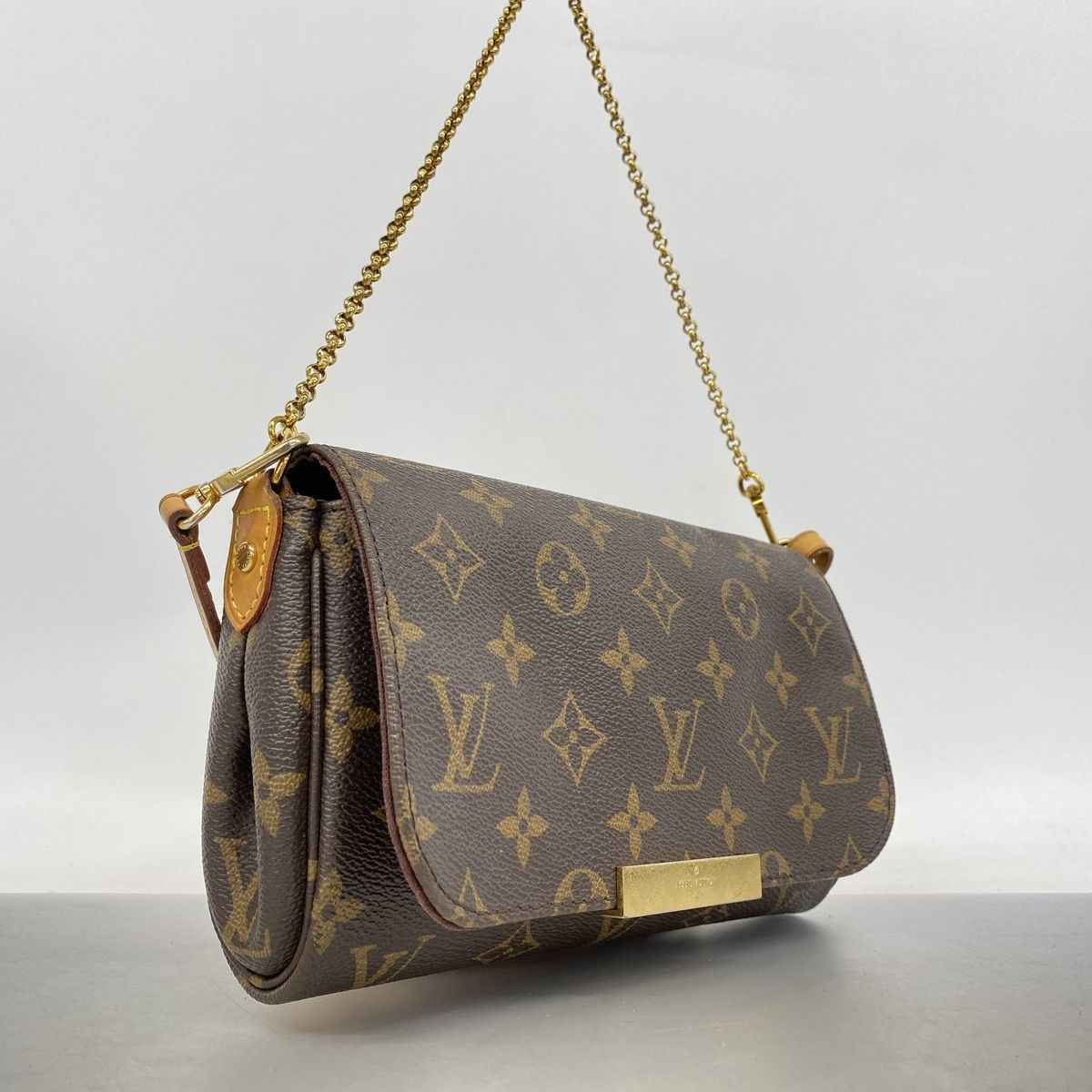 Louis Vuitton Handbag Monogram Favorite PM Brown 2-Way Bag — view 2
