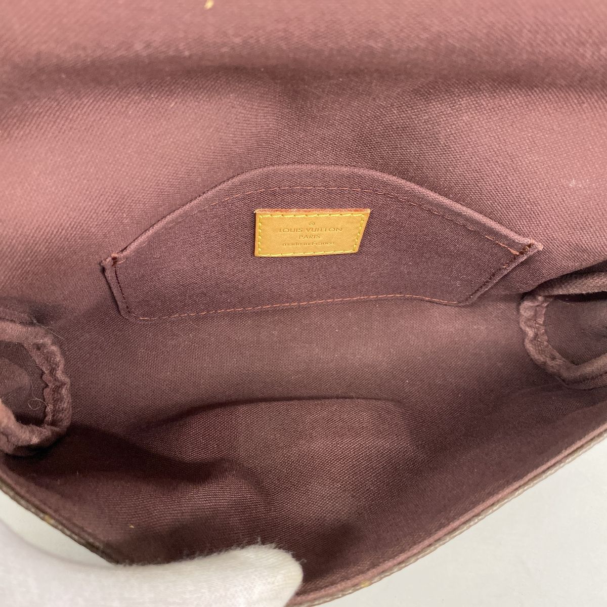 Louis Vuitton Handbag Monogram Favorite PM Brown 2-Way Bag — view 4