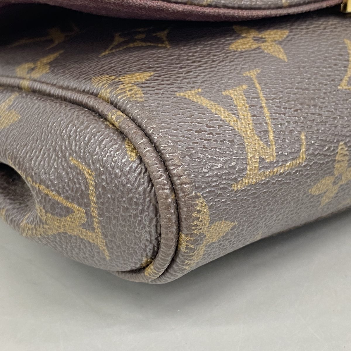 Louis Vuitton Handbag Monogram Favorite PM Brown 2-Way Bag — view 7