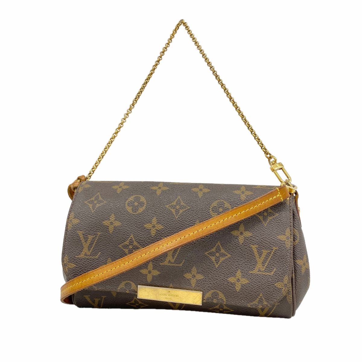 Louis Vuitton Handbag Monogram Favorite PM Brown 2-Way Bag