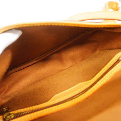 Louis Vuitton Shoulder Bag Monogram Gibeciere PM Brown — view 4