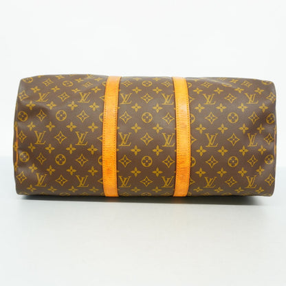 Louis Vuitton Boston Bag Monogram Keepall 50 Brown — view 3