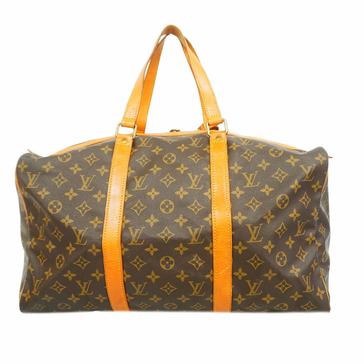 Louis Vuitton Boston Bag Monogram Sac Spool 45 Brown
