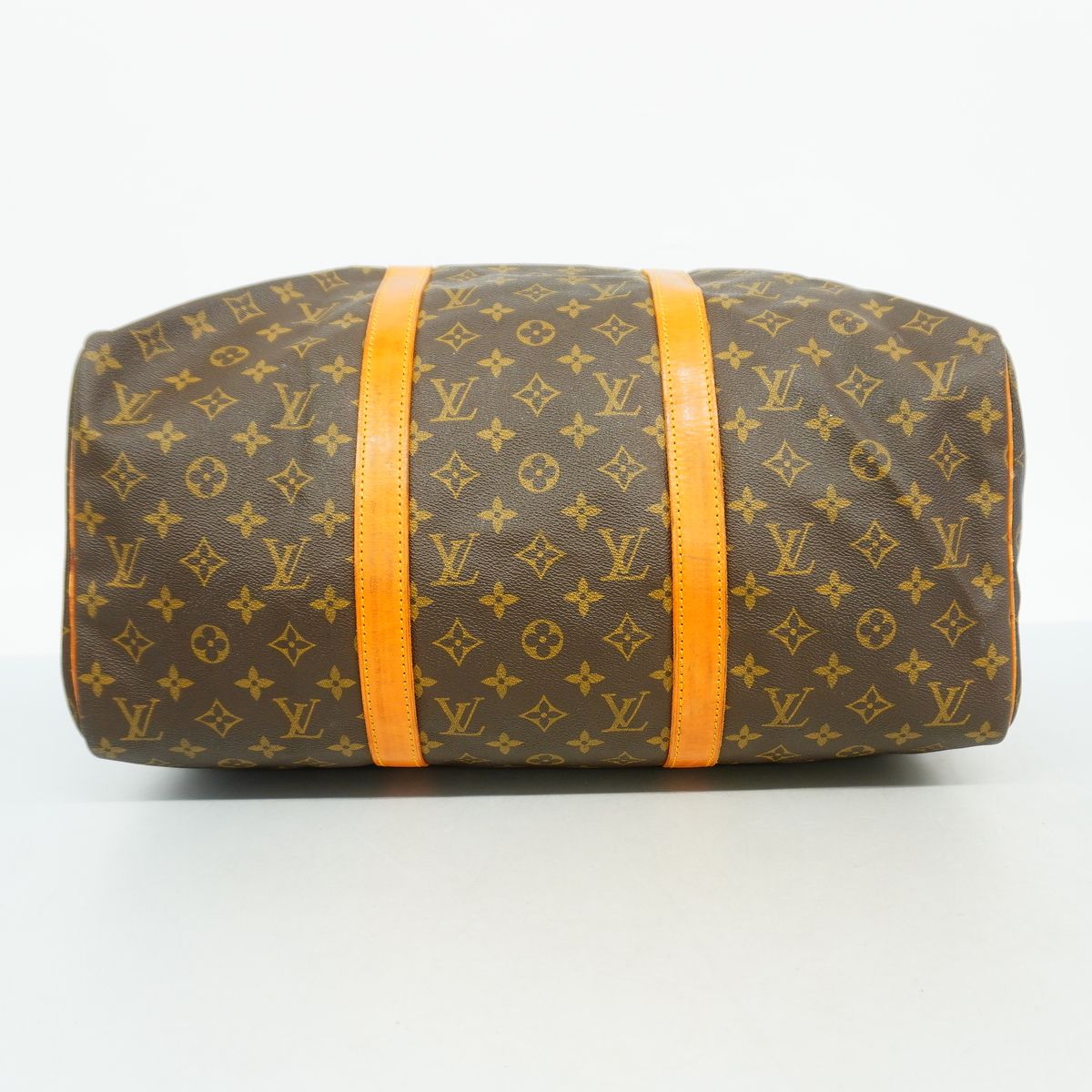 Louis Vuitton Boston Bag Monogram Sac Spool 45 Brown — view 3