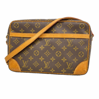 Louis Vuitton Shoulder Bag Monogram Trocadero 30 Brown