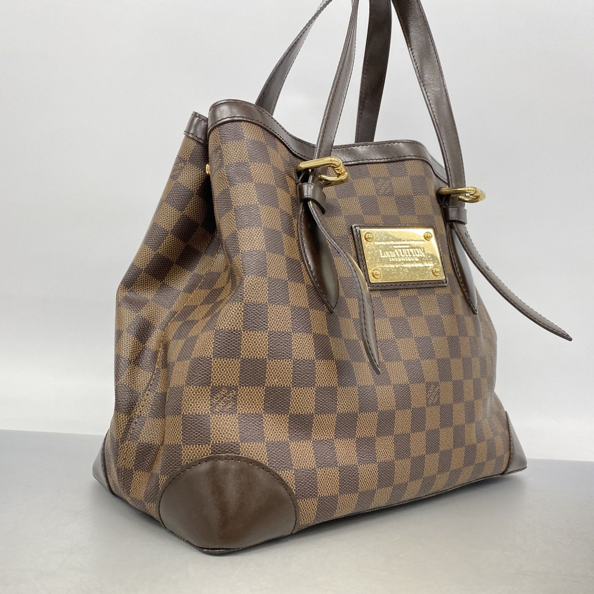 Louis Vuitton Tote Bag Damier Hampstead MM Ebene — view 2