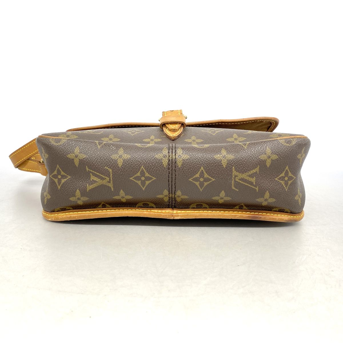 Louis Vuitton Shoulder Bag Monogram Solonge Brown — view 3