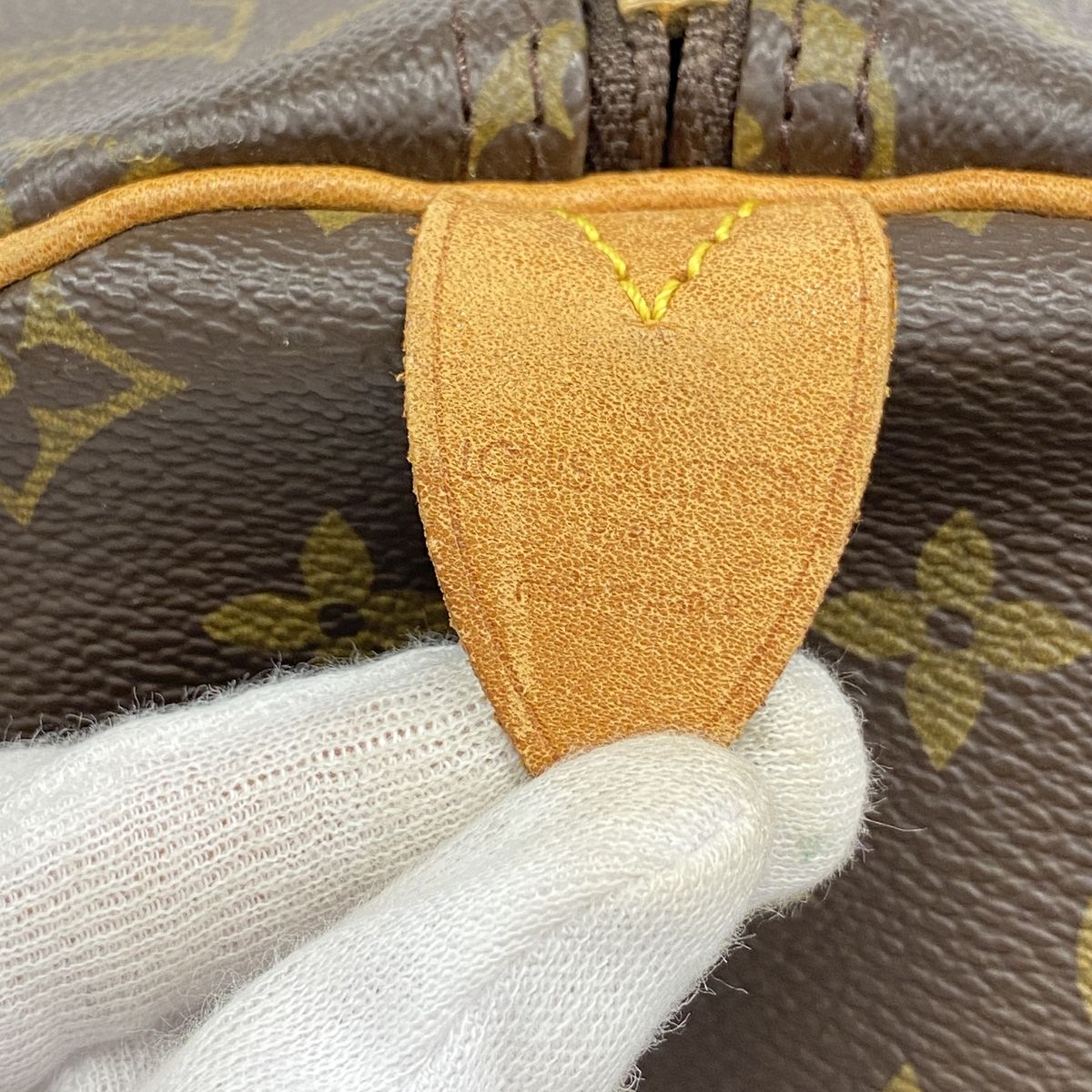 Louis Vuitton Boston Bag Monogram Keepall 55 Brown — view 5