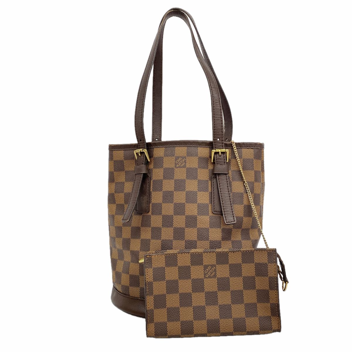 Louis Vuitton Tote Bag Damier Marais Ebene