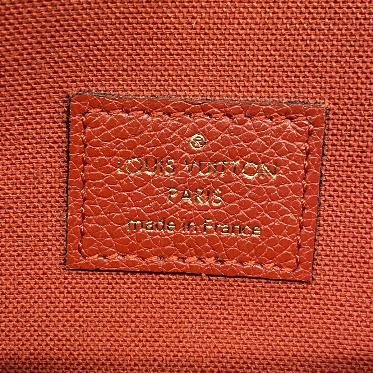 Louis Vuitton Wallet on Chain Monogram Empreinte Pochette Felicie Cerise — view 5