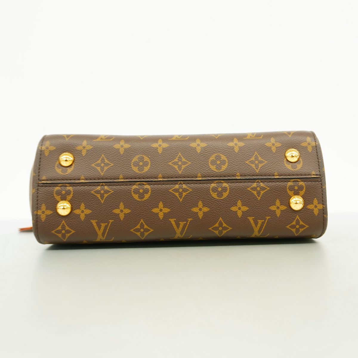 Louis Vuitton Handbag Monogram Cluny MM Brown Blue Gracial 2-Way Bag — view 3