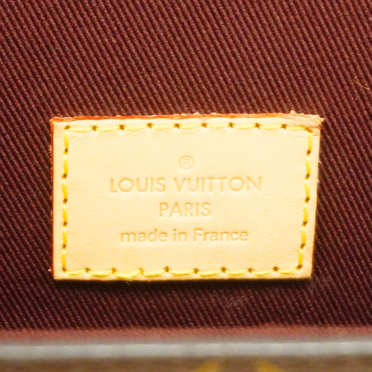 Louis Vuitton Handbag Monogram Cluny MM Brown Blue Gracial 2-Way Bag — view 5