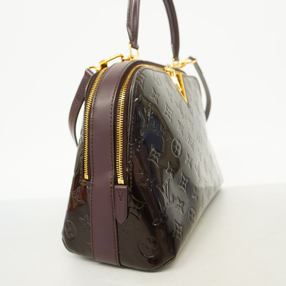 Louis Vuitton Handbag Vernis Melrose Amarante 2-Way Bag — view 2