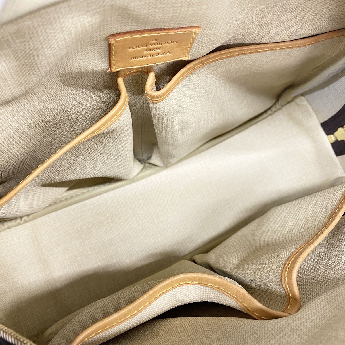 Louis Vuitton Handbag Monogram Trouville Brown — view 4