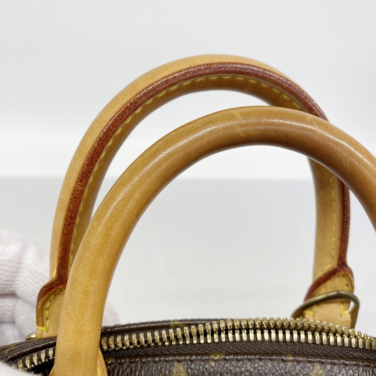 Louis Vuitton Handbag Monogram Trouville Brown — view 7