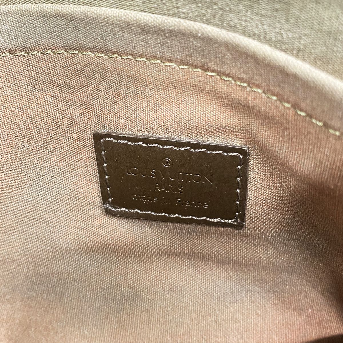 Louis Vuitton Shoulder Bag Monogram Mini Belanger Khaki — view 5
