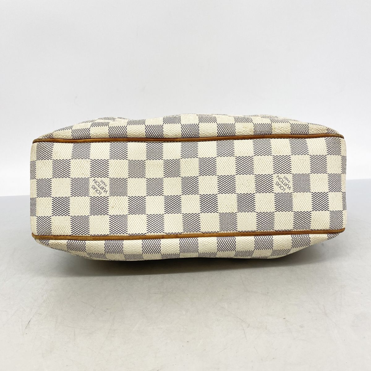 Louis Vuitton Shoulder Bag Damier Azur Siracusa White — view 3