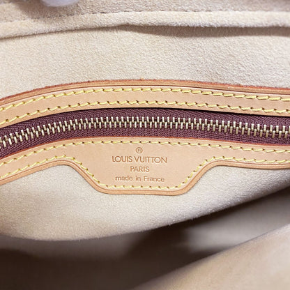 Louis Vuitton Shoulder Bag Monogram Looping MM Brown — view 5
