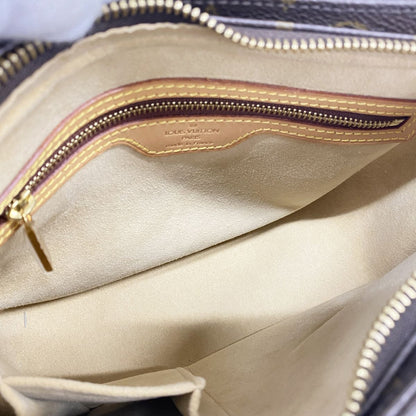 Louis Vuitton Shoulder Bag Monogram Looping MM Brown — view 4