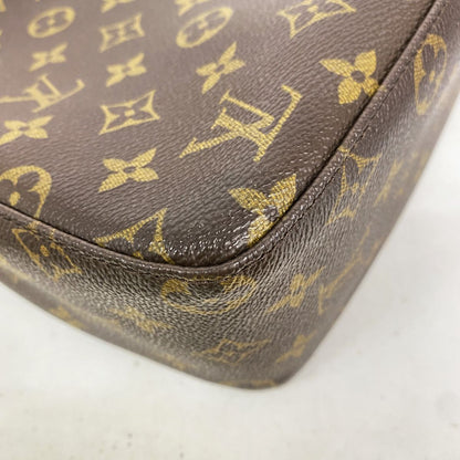 Louis Vuitton Shoulder Bag Monogram Looping MM Brown — view 8