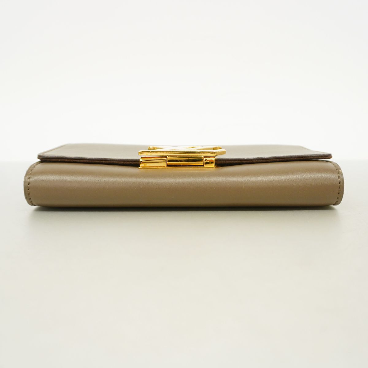 Louis Vuitton Shoulder Bag Calfskin Pochette Louise GM Granit — view 3