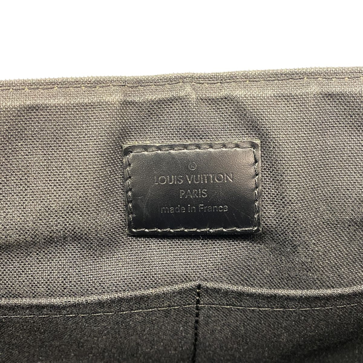Louis Vuitton Shoulder Bag Damier Graphite District PM Gray Black — view 5