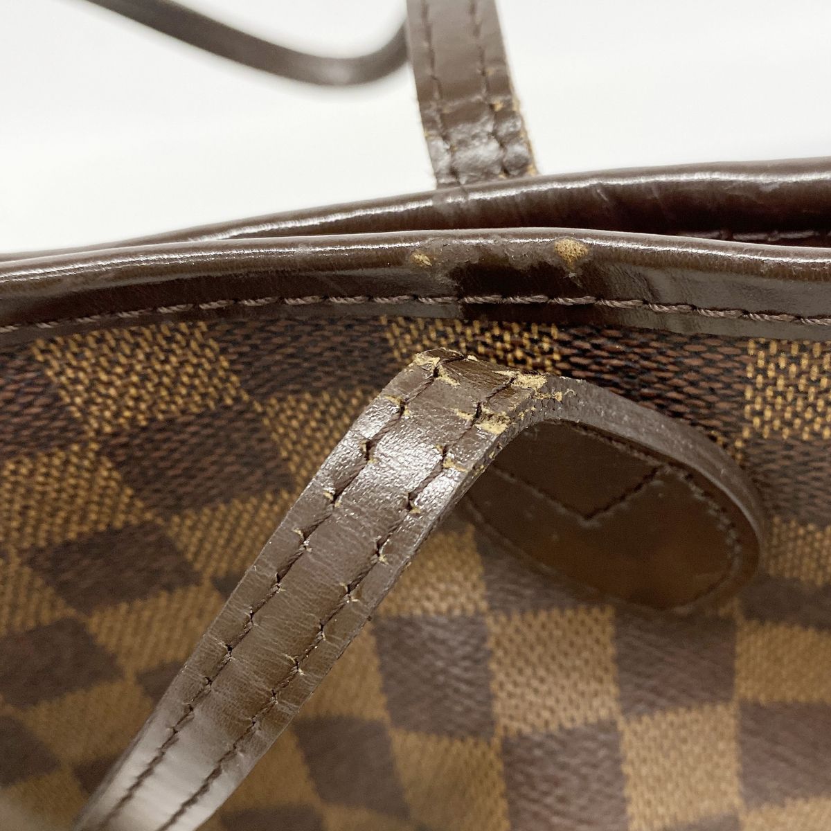 Louis Vuitton Tote Bag Damier Neverfull PM Ebene — view 8