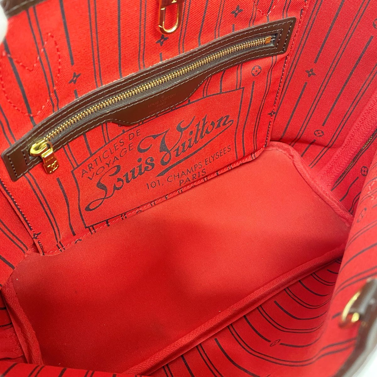 Louis Vuitton Tote Bag Damier Neverfull PM Ebene — view 4