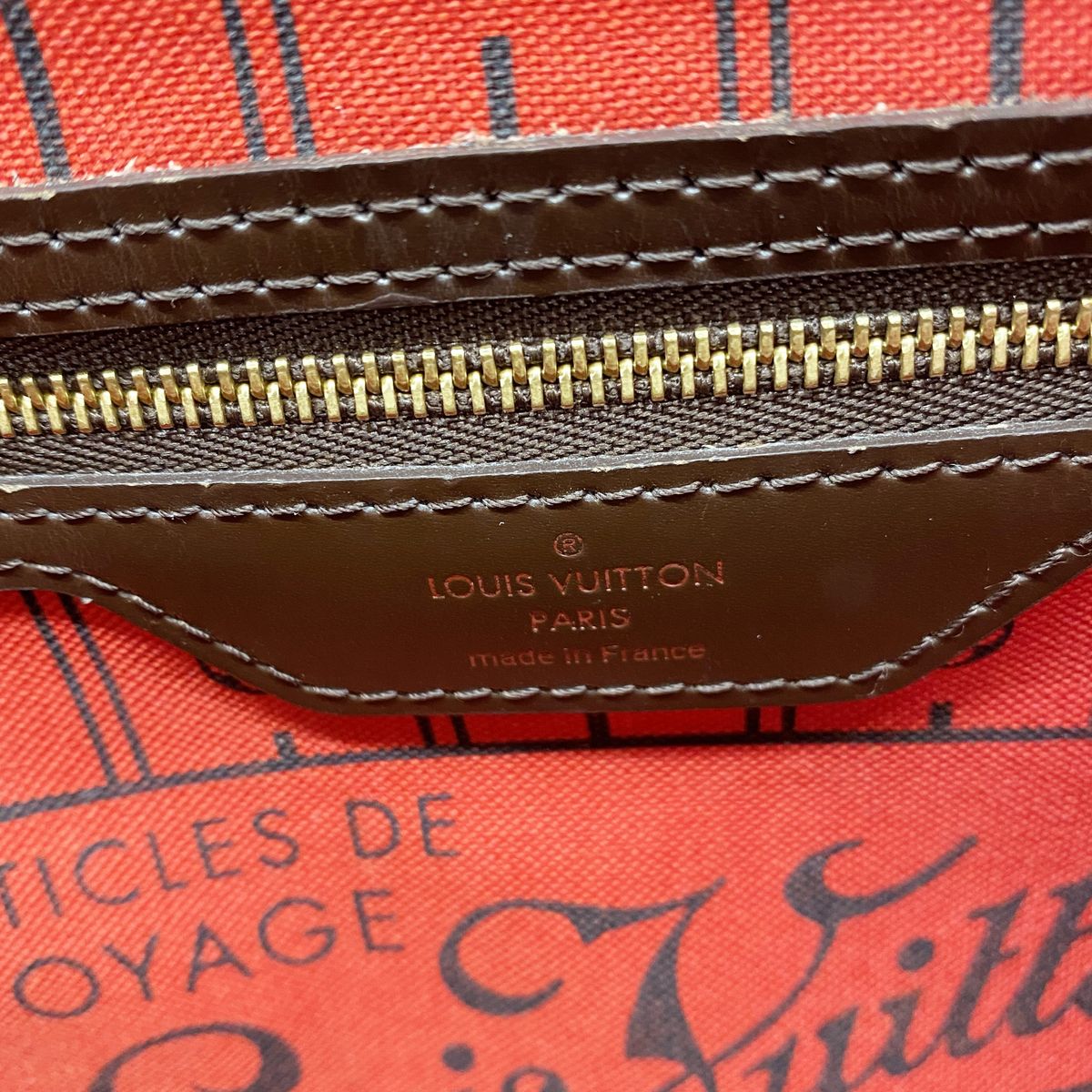 Louis Vuitton Tote Bag Damier Neverfull PM Ebene — view 5