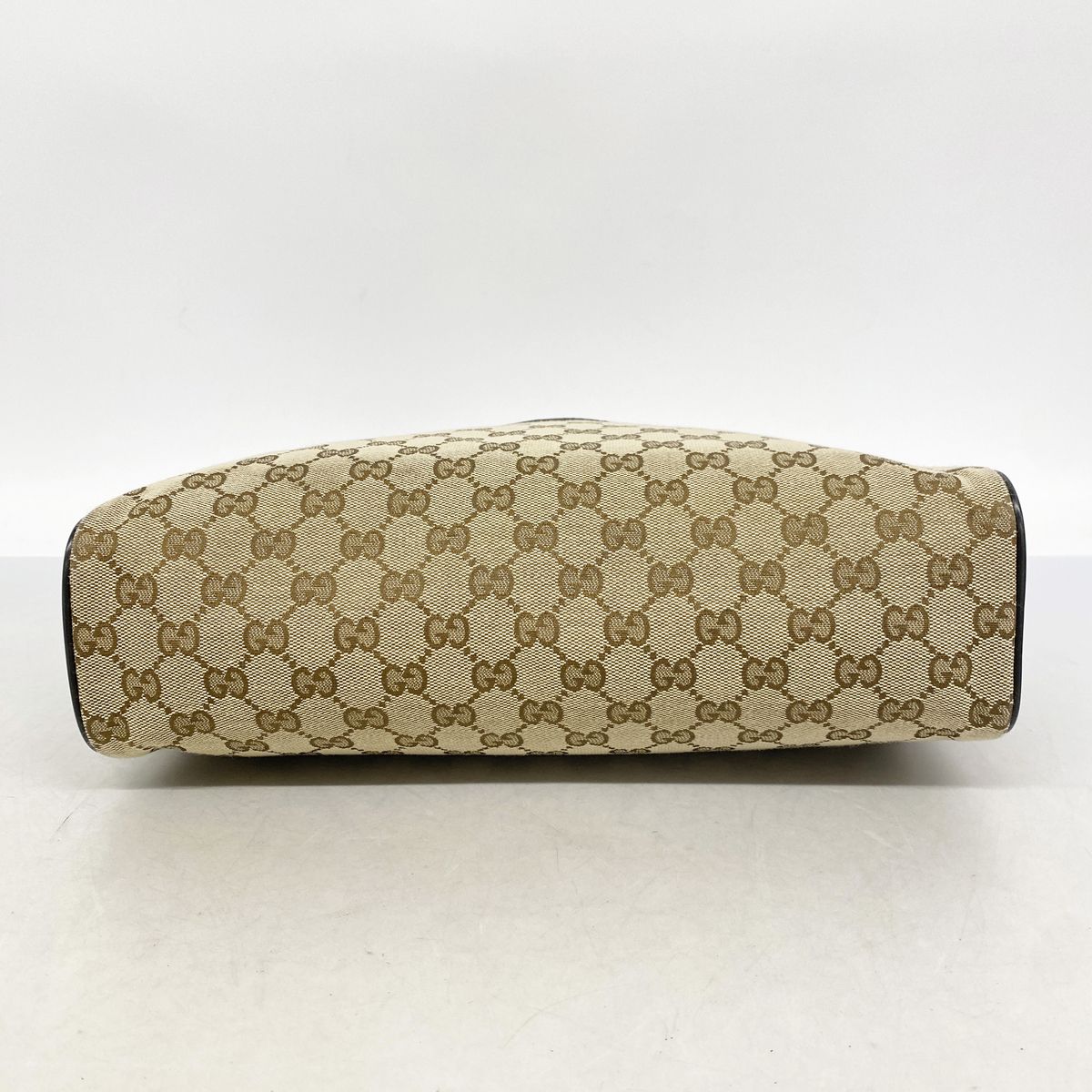 Gucci Shoulder Bag GG Canvas Beige Silver — view 3