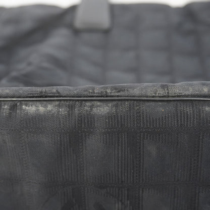 Chanel Tote Bag New Travel Nylon Black Champagne Gold — view 8