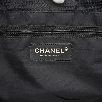 Chanel Tote Bag New Travel Nylon Black Champagne Gold — view 5