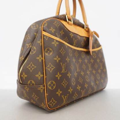Louis Vuitton Handbag Monogram Deauville Brown — view 2