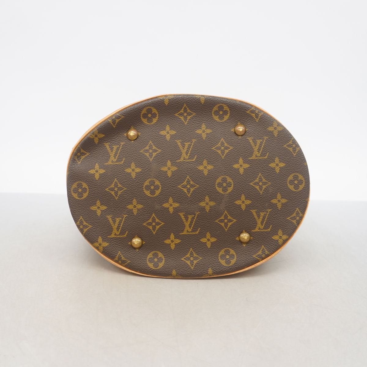 Louis Vuitton Tote Bag Monogram Bucket GM Brown — view 3