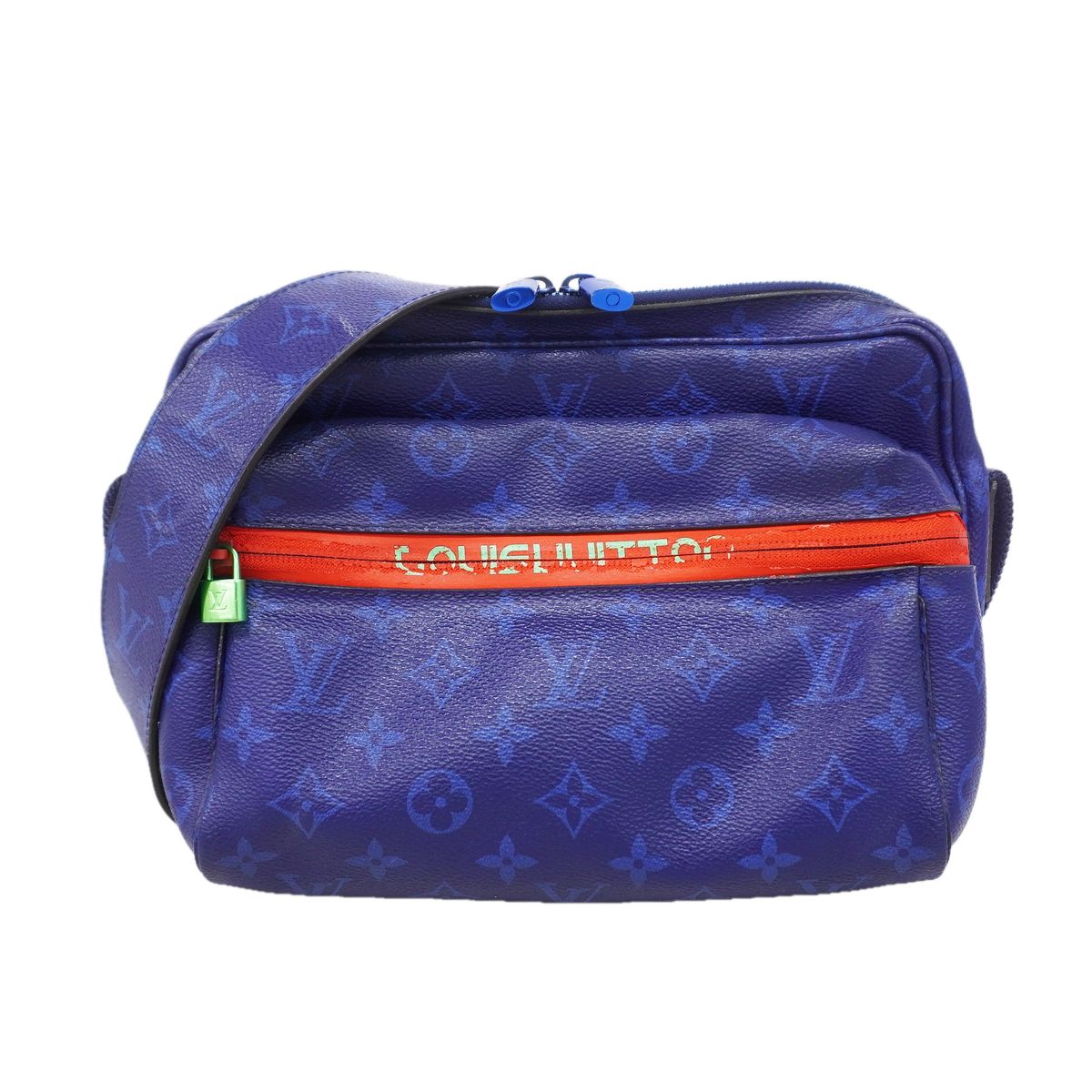 Louis Vuitton Belt Bag Monogram Pacific Messenger PM Blue